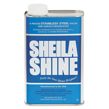 Sheila Shine Stainless Steel Cleaner And Polish, 1 Qt Can freeshipping - TVN Wholesale